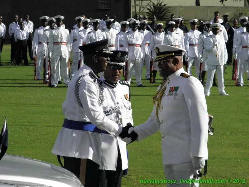 Police parade ceremony